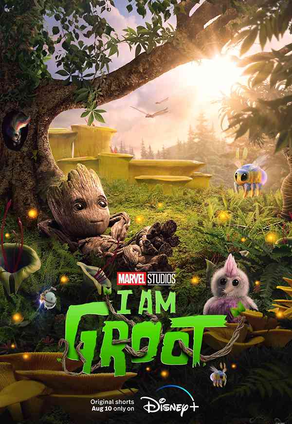 [动画剧集][我是格鲁特.我是树人.I Am Groot][2022][全1-5集][英语音轨.中英双语字幕]1080P+2160P(4K)百度云下载